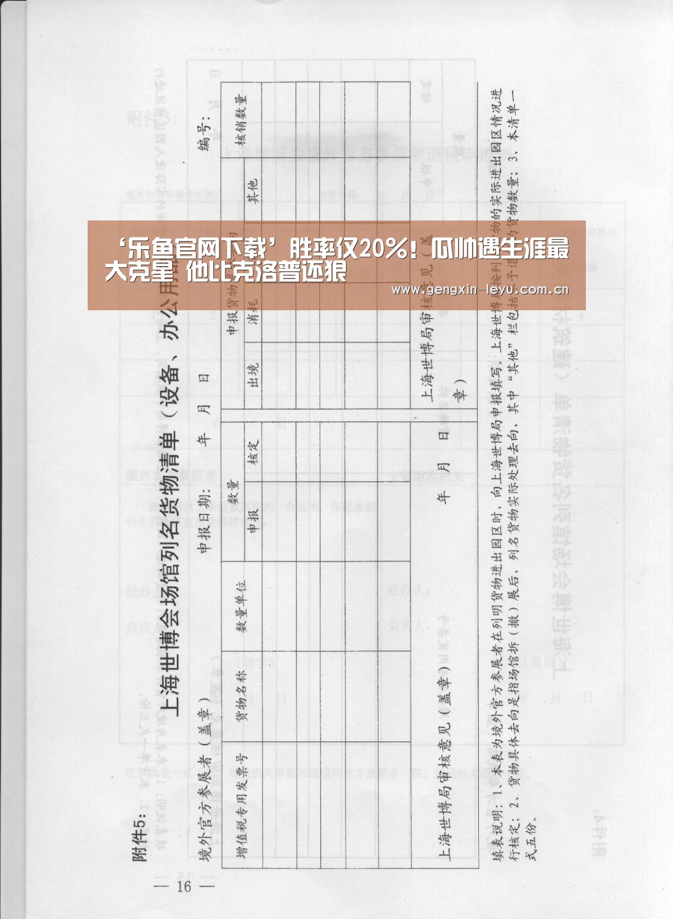 ‘乐鱼官网下载’胜率仅20%!瓜帅遇生涯最大克星 他比克洛普还狠(图1) 乐鱼体育官方平台