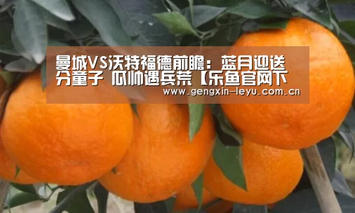 曼城VS沃特福德前瞻:蓝月迎送分童子 瓜帅遇兵荒【乐鱼官网下载】(图3) 乐鱼官方网站下载