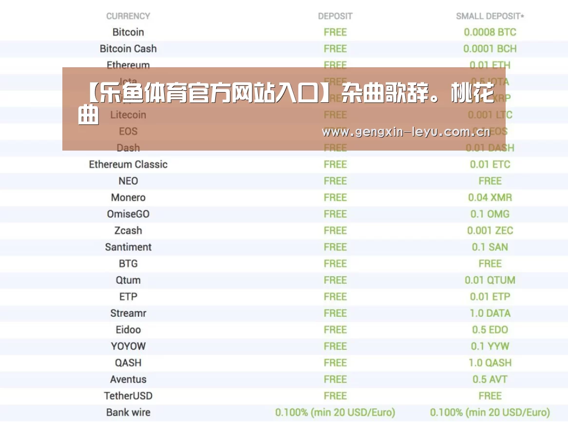 【乐鱼体育官方网站入口】杂曲歌辞。桃花曲(图1) 乐鱼官网下载